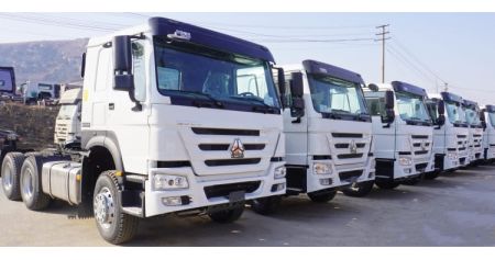 Sinotruk Howo 371 6x4 Tractor Truck will export to Mauritius Port Louis