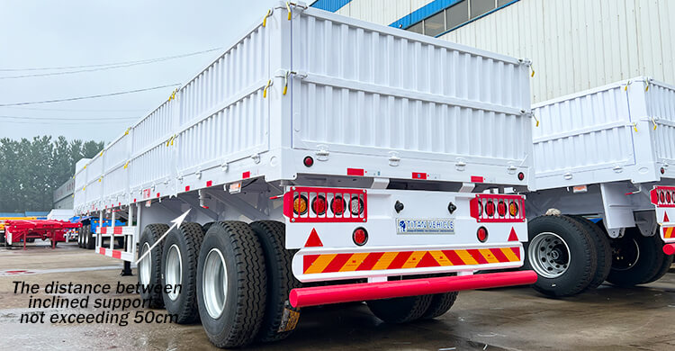 3 Axle Drop Side Trailer for Sale in Mauritius