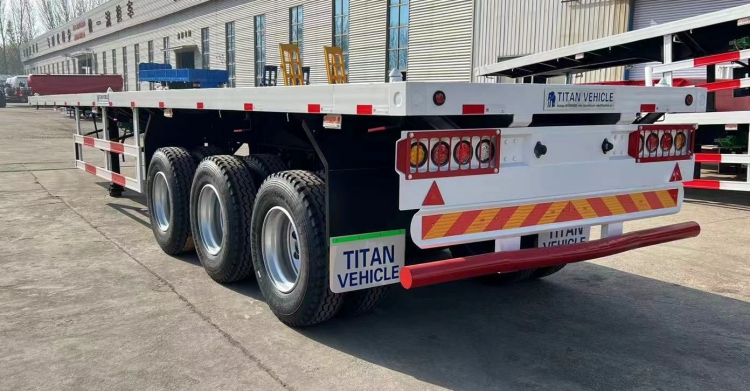 3 Axle 40 Foot Flatbed Trailer for Sale in Mauritius