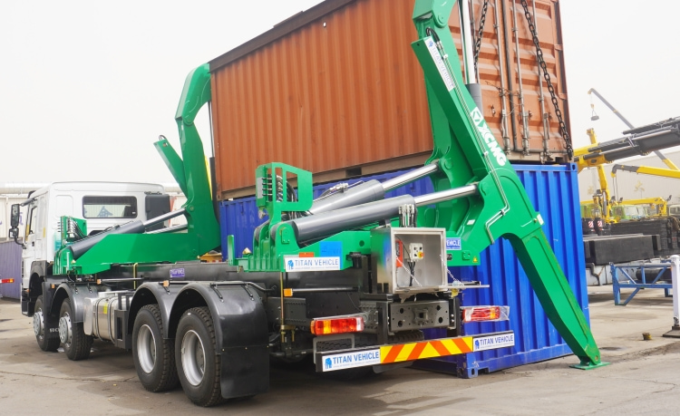 Container Side Lifter Truck Trailer for Sale in Mauritius | Side Lifter Container Transport