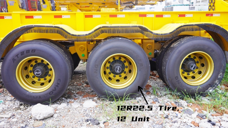 45 Ton Container Side Loader Trailer for Sale in Mauritius