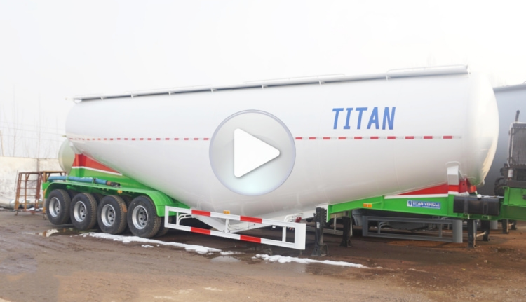 Bulk Cement Tanker Trailer for Sale in Mauritius