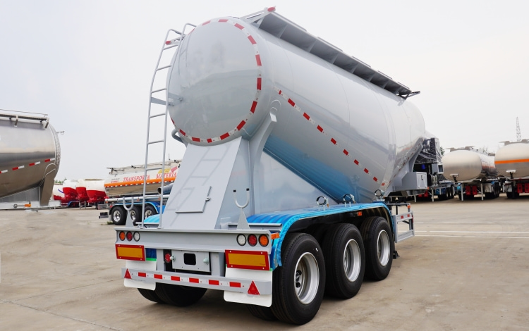 3 Axle Pneumatic Cement Tanker Bulk Trailer for Sale in Mauritius Port Louis