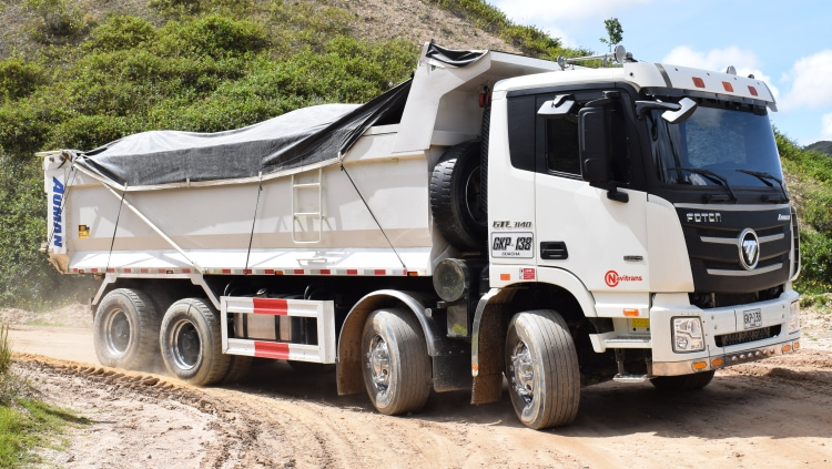 Foton GTL 8x4 Dump Truck for Sale in Mauritius | Foton Dump Truck Price