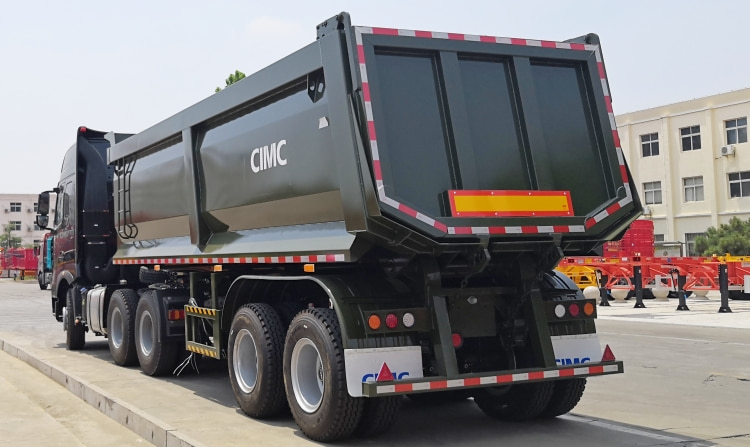 Hydraulic Tipper Trailer for Sale in Mauritius | Container Tipper Trailer | CIMC Vehicles