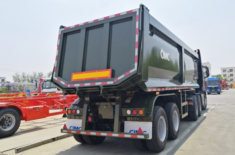 Hydraulic Tipper Trailer for Sale in Mauritius | Container Tipper Trailer | CIMC Vehicles