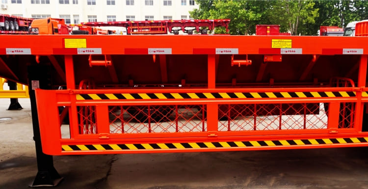 3 Axle Flatbed Trailer for Sale in Mauritius | 40 Ft Trailer for Sale | CIMC Vehicles Group