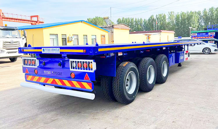 40 Feet Flatbed Trailer Trucks | Flatbed Semi Trailer for Sale in Mauritius