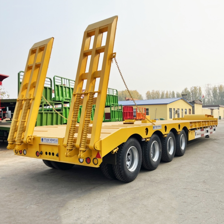 4 Axle 100 Ton Low Loader Trailer