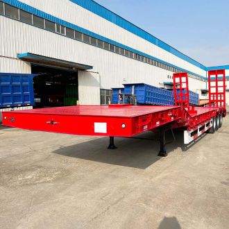60 Ton 3 Axle Low Bed Trailer