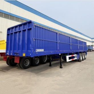 3 Axle Mining Transport Cargo Trailer